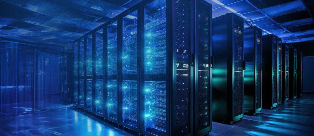 NVIDIA BCM GPU cluster servers in data center